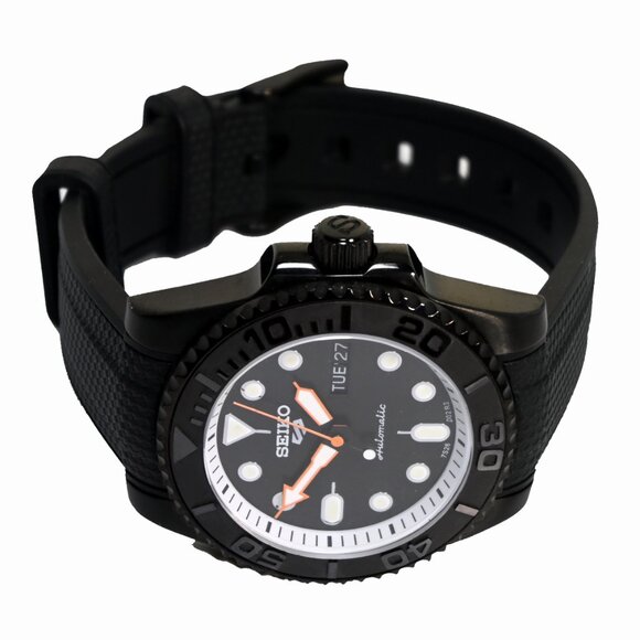 Custom SeikoMod 40mm Diver watch NH36 Automatic Movement sapphire Waterproof new - Picture 3 of 9